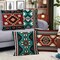 Fahrendom Southwest Native American Indian Decorative Throw Pillow Covers 18 x 18 Set of 4, Boho Vintage Aztec Navajo Tribal Porch Outdoor Pillowcase, Western Geometric Couch Cushion Case Home Decor